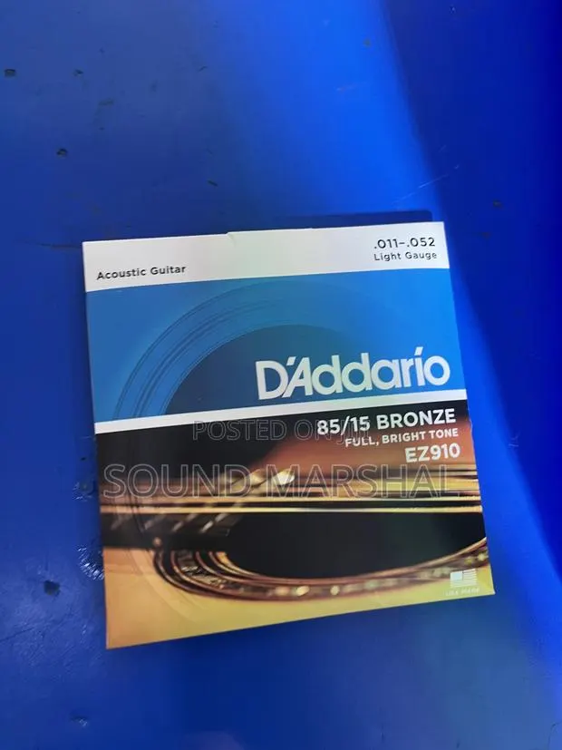 D’Addario Accoustic Strings · Photo 1