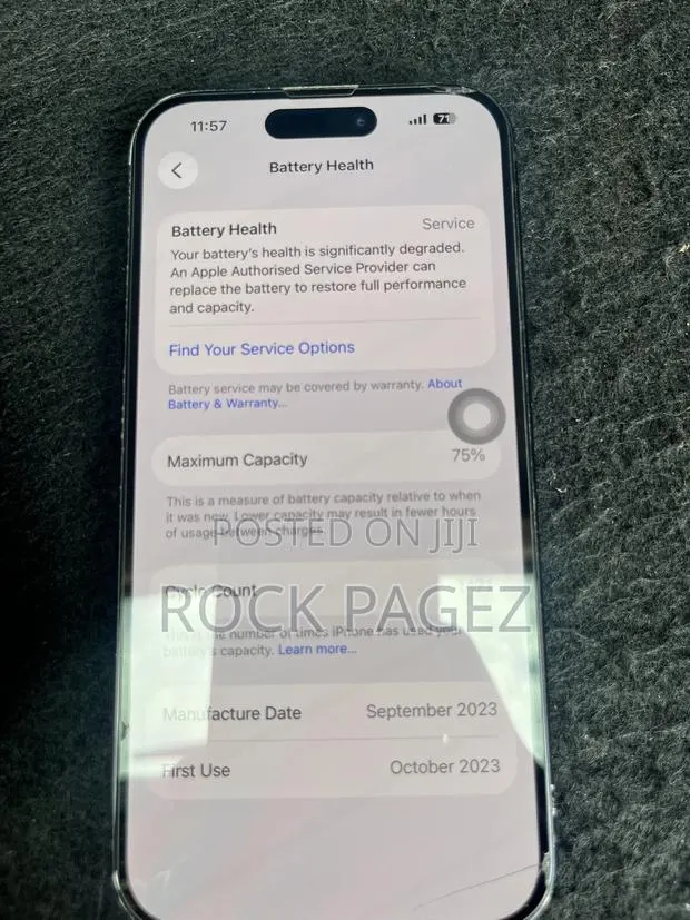 Apple iPhone 15 128 GB Black · Photo 1