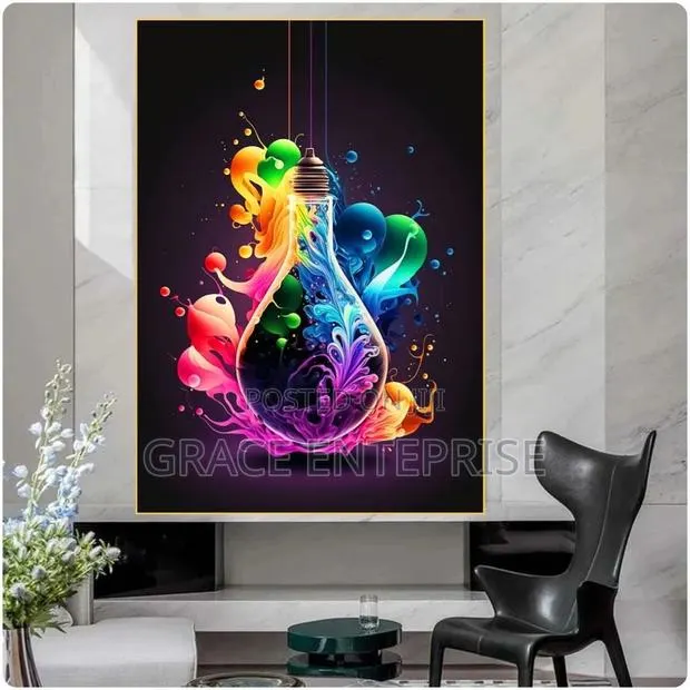 High Quality Wall Paintings in Different Colors and Shapes · Photo 1
