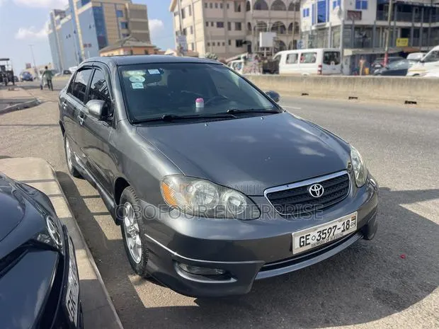 Toyota Corolla S 2007 Black · Photo 1