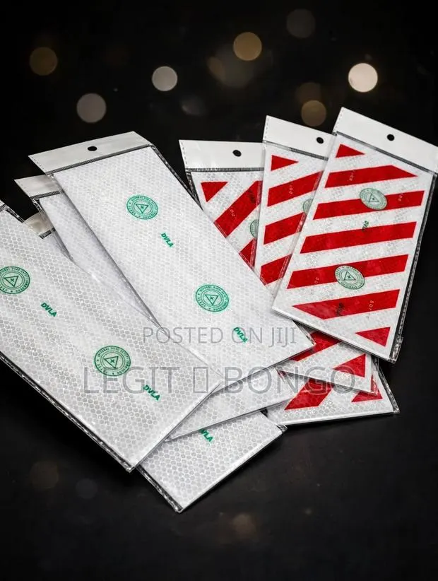 Original DVLA Bumper Reflectors - White & Red · Photo 1