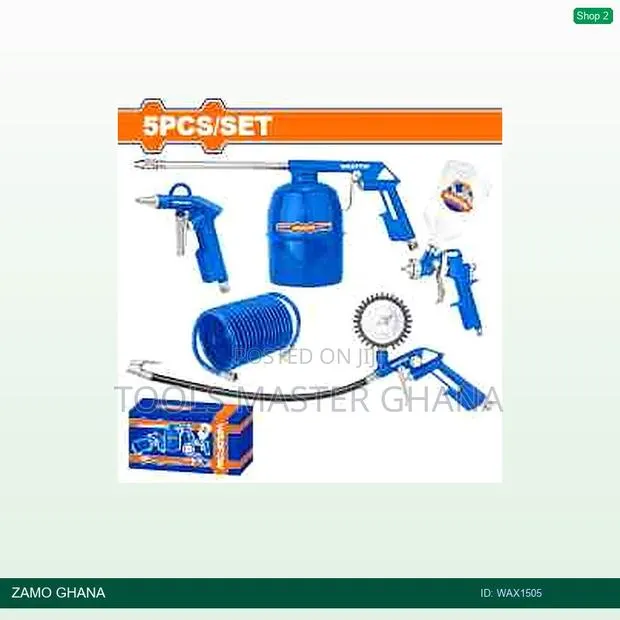 5 PCS Air Tools - Wax1505 · Photo 1