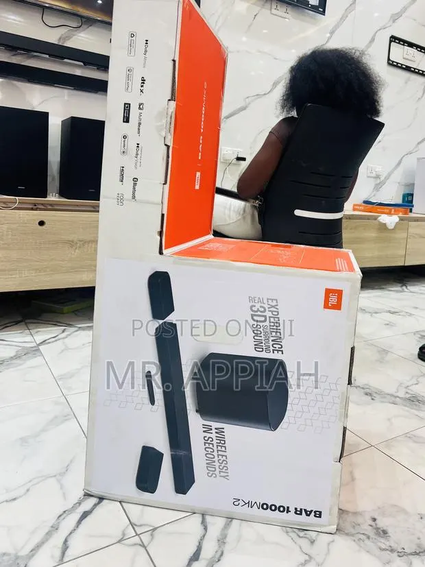 JBL 1000 Mk2 7.1.4ch Wireless Bluetooth Sound Bar System(2025 Model) · Photo 1