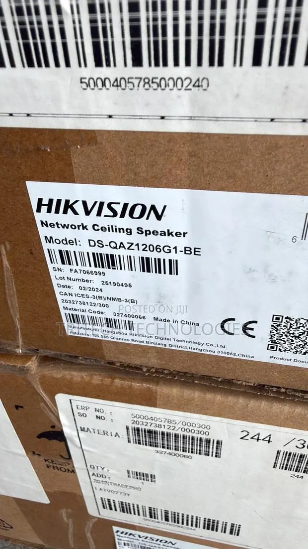 Hikvision Ds-qaz0206g1-s Ip Ceiling Secondary Speaker 6w · Photo 1