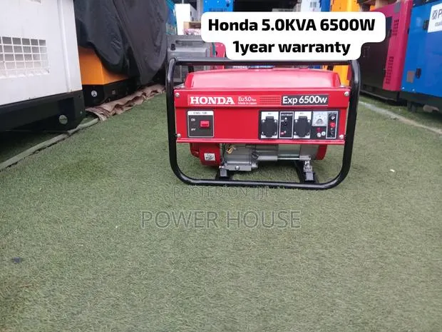 Honda 6500WPetrol Generator Quality Genset Strong Engine Excellent · Photo 1