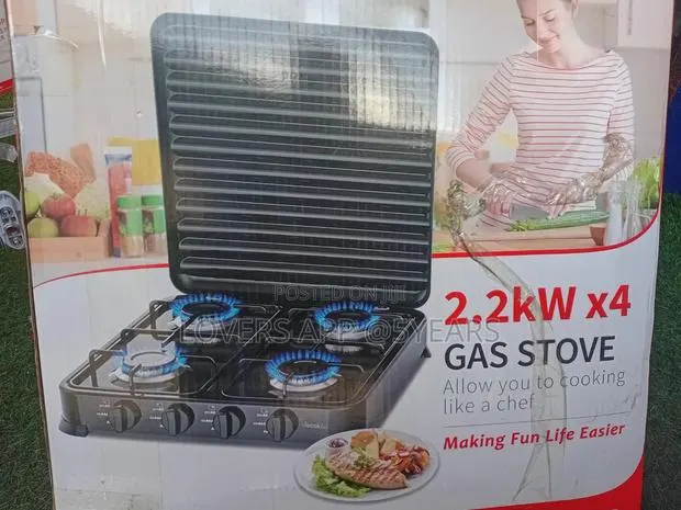 Decakila 4 Burner Gas Cooker – Cook More, Save Time · Photo 1