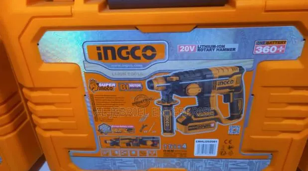 Ingco 20V Lithium Battery Cordless Rotary Hammer Drill · Photo 1