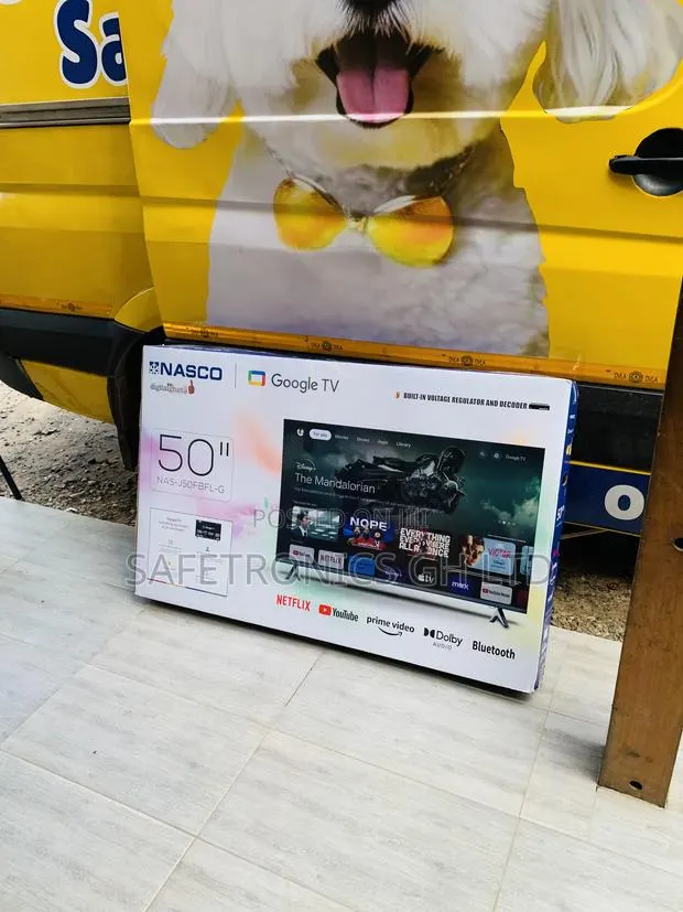 Secure New Nasco 50”Uhd Smart Flat Vidaa-Nas-H50fs-Vid Television · Photo 1