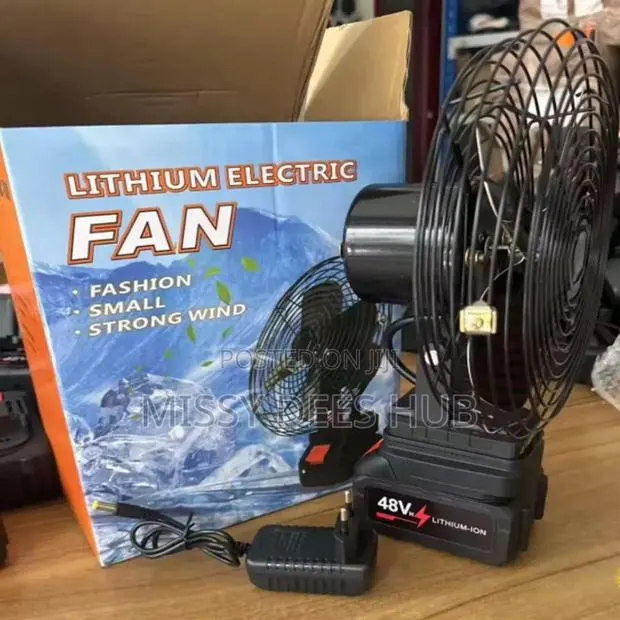 Rechargeable Lithium-Iin Battery Fan · Photo 1