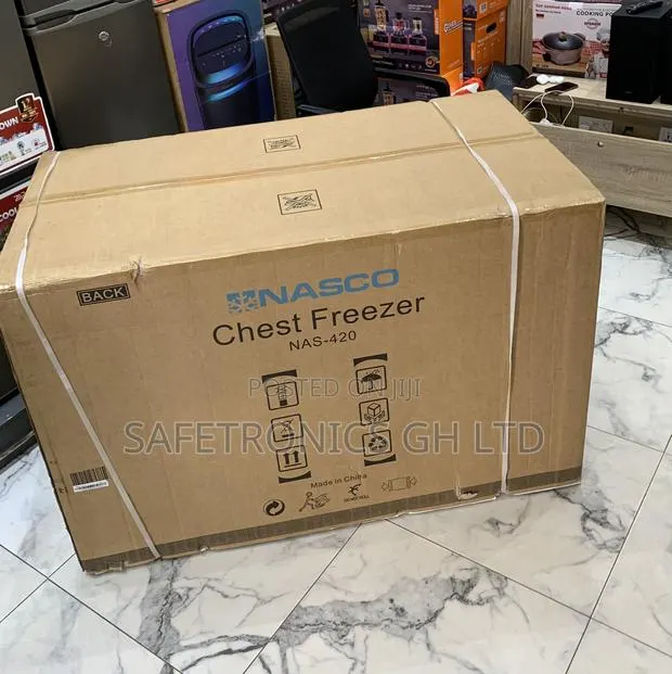 Lastest Nasco Chest Freezer 400l Single Door Nas-475fl-S · Photo 1