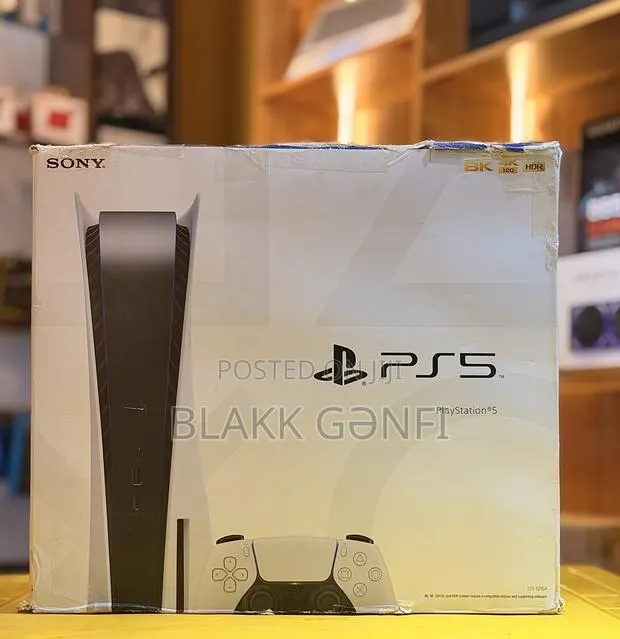 PS5 Standard Disc Edition Console + New Accessories Intact · Photo 1