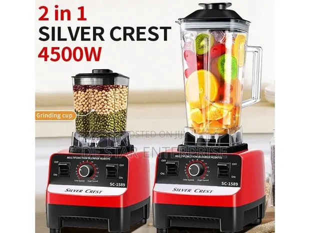 Strong Power Silver Crest Blender, Pure Copper Motor · Photo 1