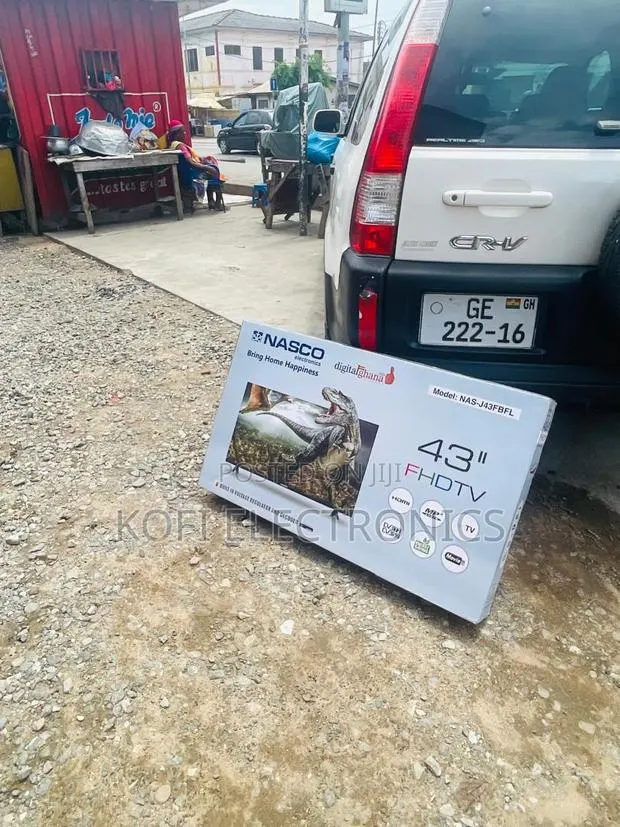 Durable Nasco 43” Tv Ready for Delivery · Photo 1