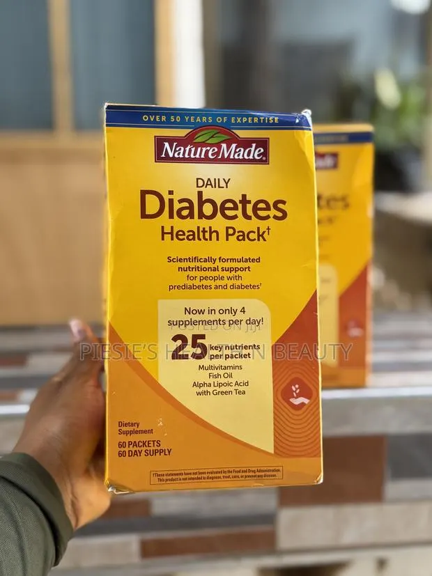 Nature Made Daily Diabetic Health Pack, for Nutritional Support, 60s · Photo 1