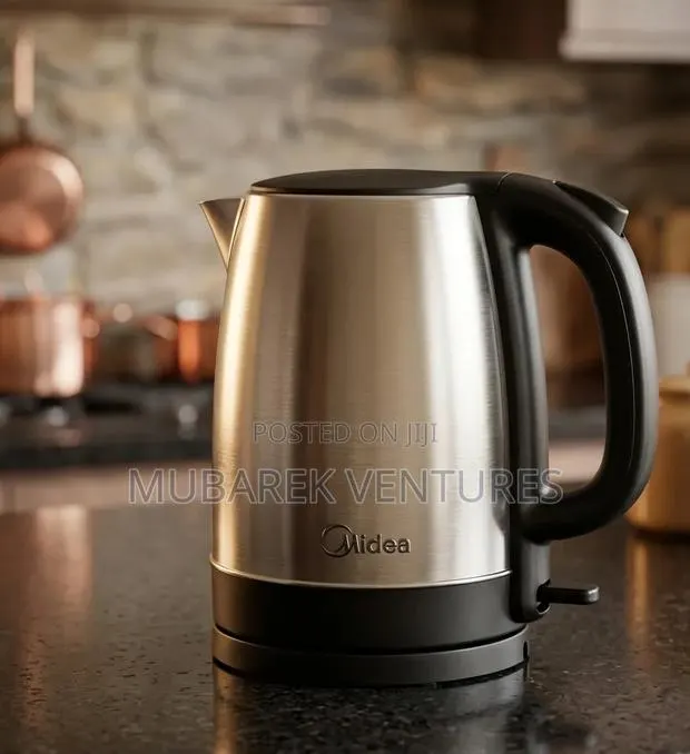 Midea Electric Kettle Stainless Steel 1.7ltrs · Photo 1