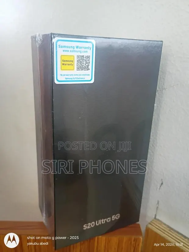 New Samsung Galaxy S20 Ultra 128 GB Black · Photo 1