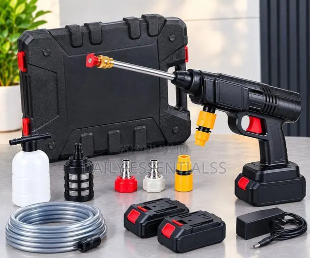 48V Rechargeable Pressure Washer With 2 Batteries · Photo 1