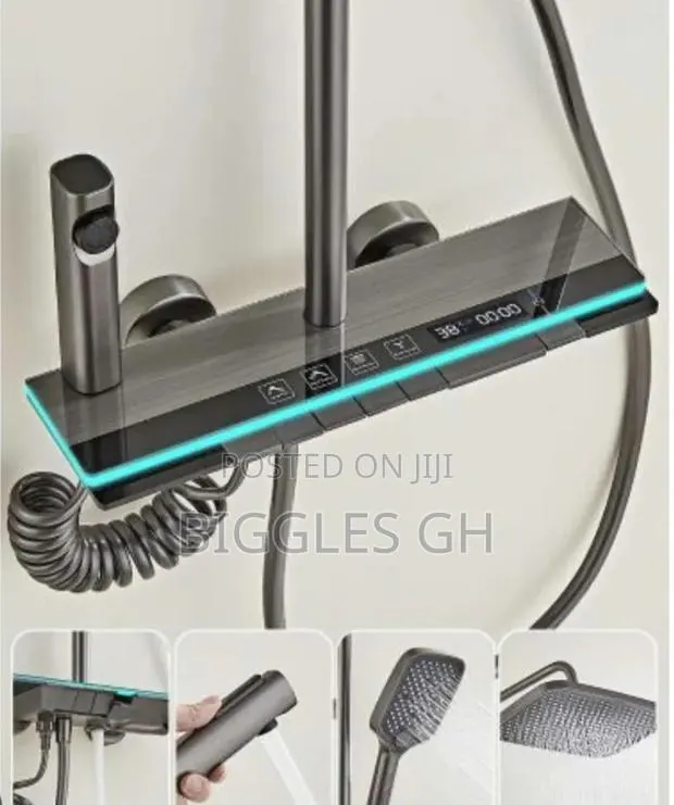 Led and Temperature Display Shower- 4in1 · Photo 1