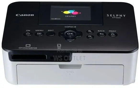 Canon SELPHY CP1000 Compact Photo Printer - Black · Photo 1