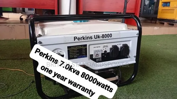 Perkins 7.0kva 8000w Generator – Tough, Reliable and Ready to Work. · Photo 1