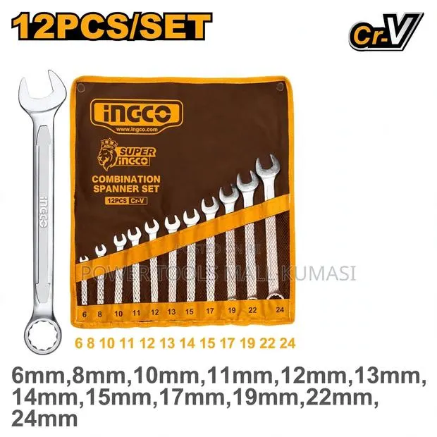 12 PCs Combination Spanner Set · Photo 1