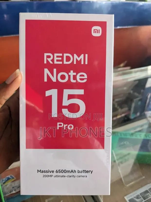 New Xiaomi Redmi Note 15 Pro 512 GB Black · Photo 1
