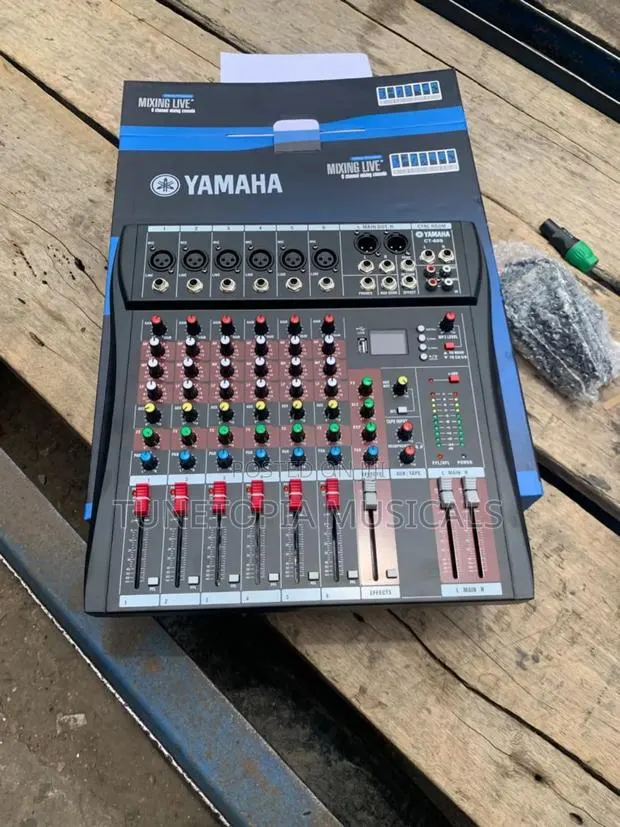 Yamaha 6-Channel Audio Mixer · Photo 1