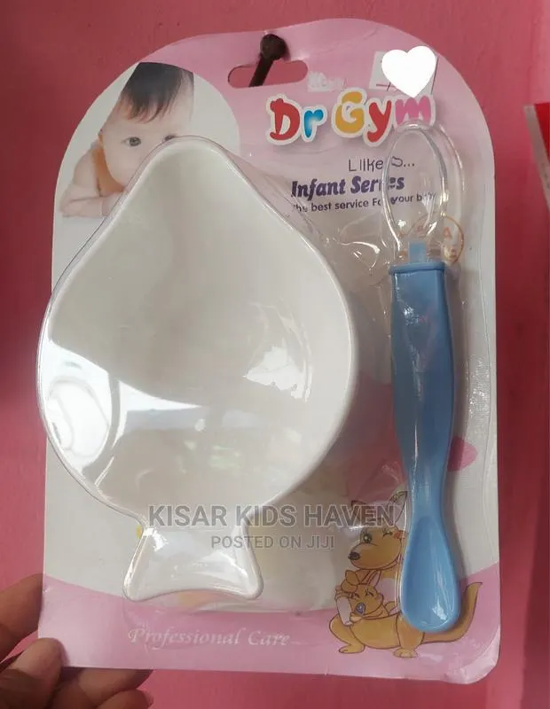 Dr Gym Baby Bowl and Spoon · Photo 1