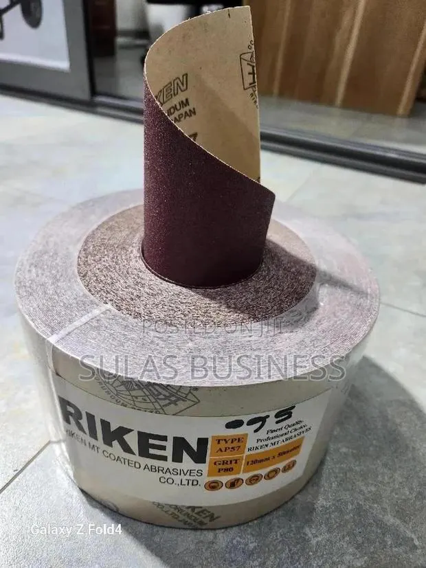 50-Meter Sandpaper, 60p 80p 100p · Photo 1