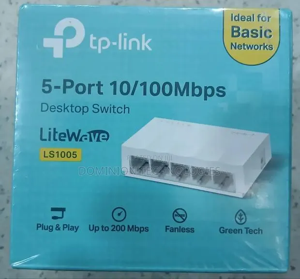 Tp-Link 5-Port 100/100mbps Desktop Switch · Photo 1