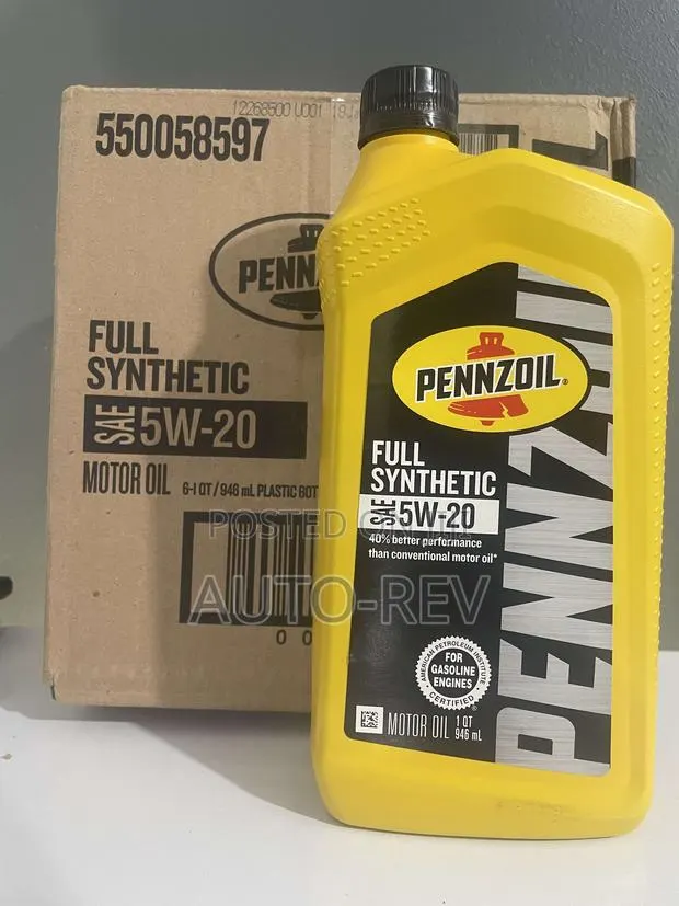 PENNZOIL 5w-20 || Shell USA || Full Synthetic · Photo 1