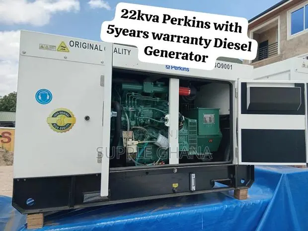 Perkins Soundproof Diesel Genset – Quality Power With Low Noise · Photo 1