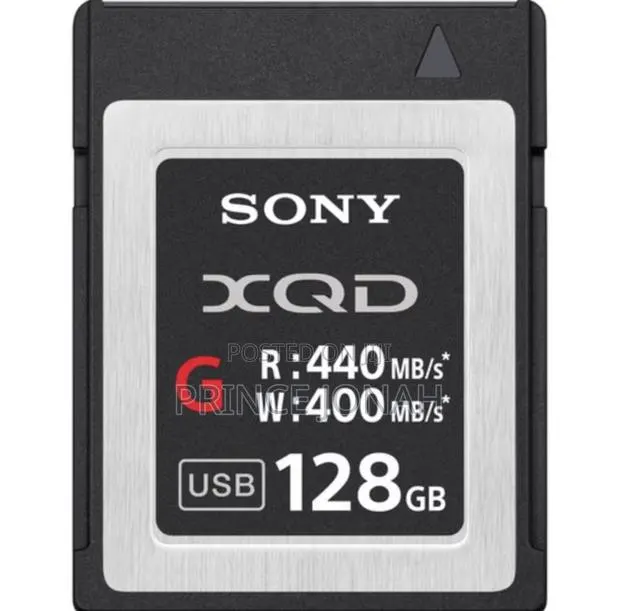 Rent/Hire Sony 128gb Xqd 440mb/S Memory Card Accra Ghana · Photo 1