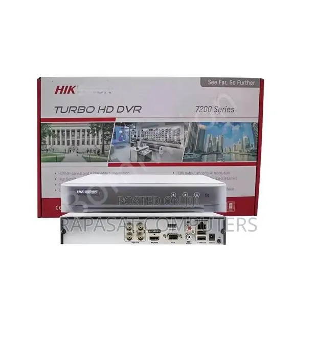 Hikvision Ds-7204hghi-M1 4-Ch 2mp 720p 1u H.265 DVR · Photo 1