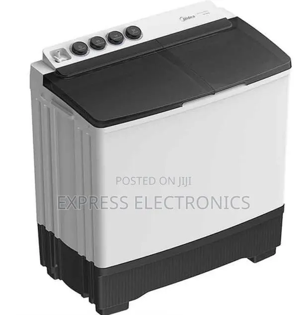 Nice Design White Washing Machine 18Kg Topload Twintub Midea · Photo 1