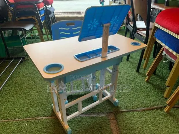 Adjustable Study Table Chair Set. · Photo 1