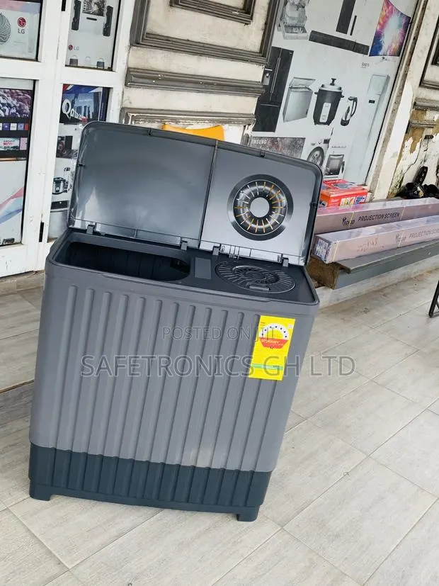 Trust New Nasco Washing Machine Semi Automatic 8 Kg Grey · Photo 1