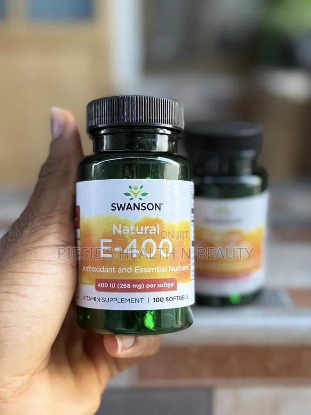 Swanson Natural E-400 400 Iu (268 Mg) 100 Softgels · Photo 1