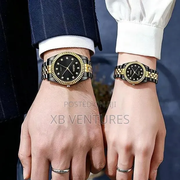 2PCS Couple
Black/Gold
Wristwatches · Photo 1