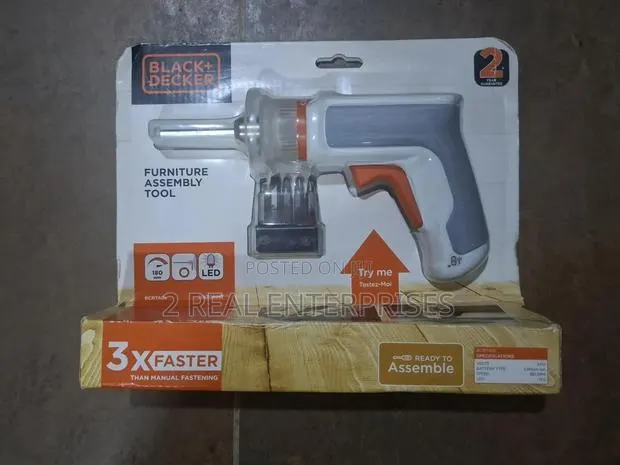 BLACK+DECKER 3.6V HEXDRIVER Furniture Assembly Tool (Model BCRTA01) · Photo 1