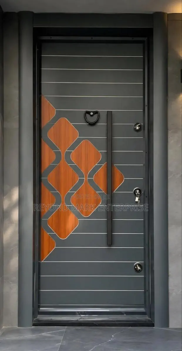 Waterproof Security Door, Alucobond, · Photo 1