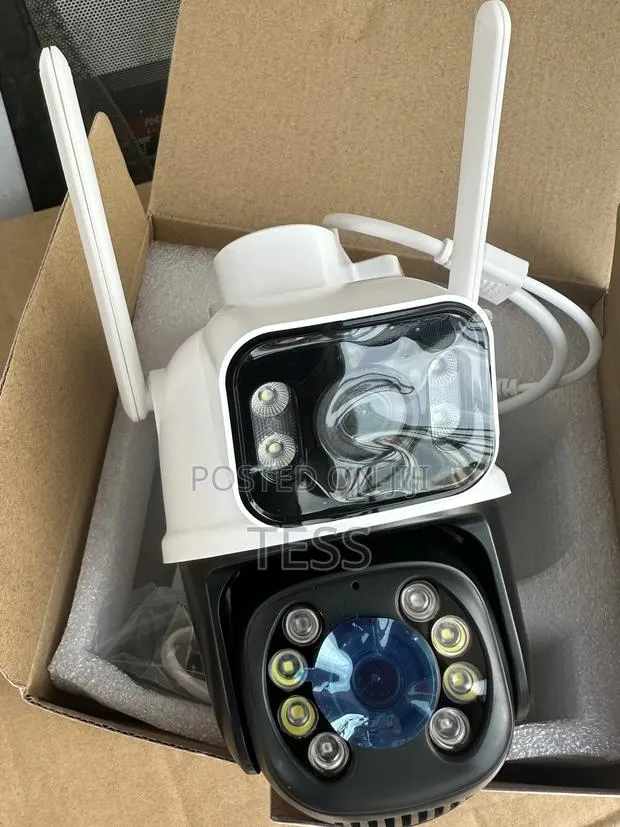 Wifi PTZ Camera Dual Lens 6mp Icsee App 2 Way Audio. · Photo 1