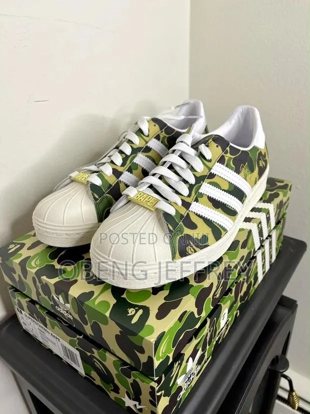 Original Bape Adidas Superstar · Photo 1