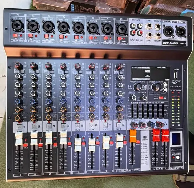 Yamaha 8-channel Powered Audio Mixer · Photo 1