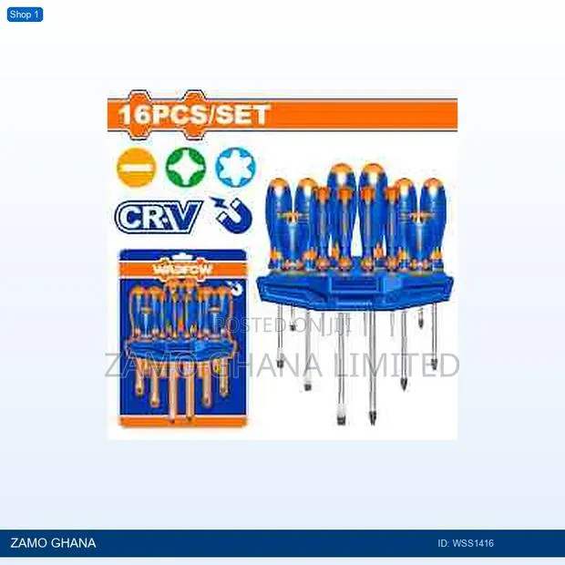 16 PCS Screwdriver - Wss1416 · Photo 1