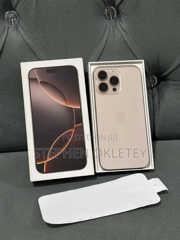 New Apple iPhone 16 Pro Max 256 GB Gold · Photo 1
