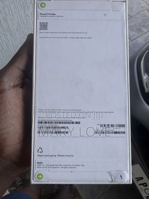New Apple iPhone 17 Pro Max 256 GB Blue · Photo 1