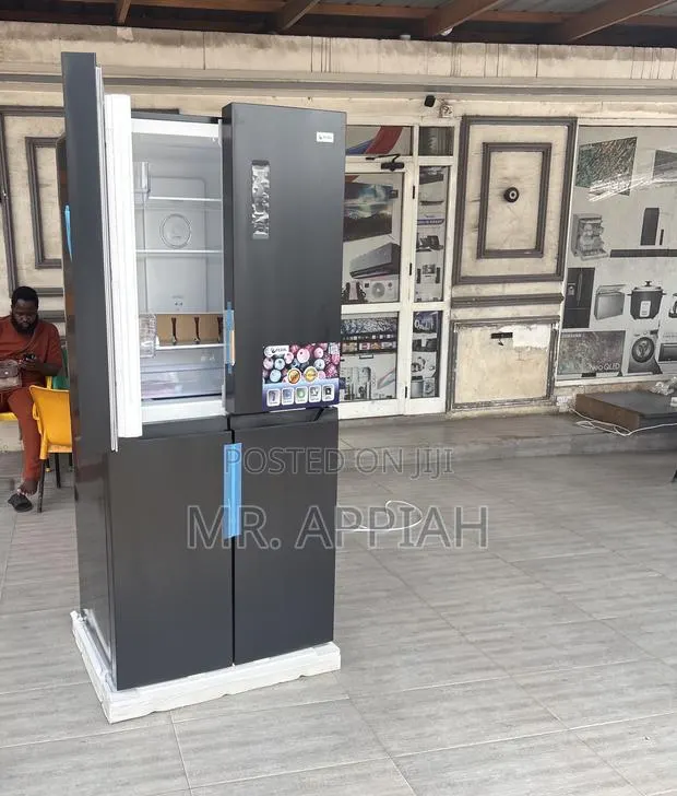 Order Latest Pearl Pf-613mdix Side by Side Electric Refrigerator(Gray) · Photo 1