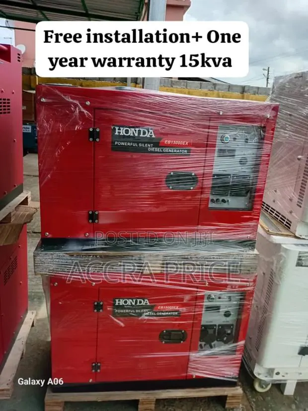 Trailblazing Generators From Japan Honda 15kva Diesel Genset · Photo 1