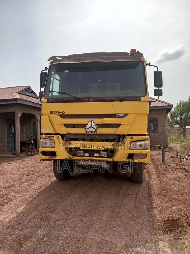 Howo Tipper Truck 2021 Yellow